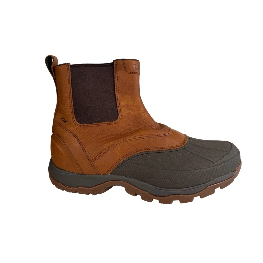 LL Bean‎ NextVenture Boots, Chelsea Brown Mens Size 12